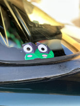 Load image into Gallery viewer, Miata Peeper Sticker Green on hardtop