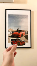 Load image into Gallery viewer, Jimmy Has No Garage Miata Stickers Big Bro and real car
